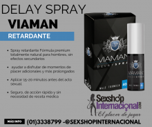 EL MEJOR RETARDANTE VIAMAN SPRAY SEXSHOP PTE PIEDRA CEL 931568025